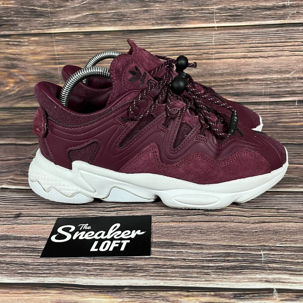 Adidas Ozweego‎ Women's Burgundy Athletic Shoes
